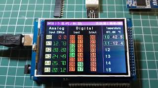 Arduino mega2560 with tft 35quot  Demo graphic [upl. by Alamaj229]