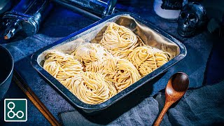 Nouilles fraîches maison avec et sans laminoir  Nouilles japonaiseschinoises 🍝  YouCookCuisine [upl. by Ahoufe]