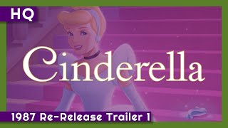 Cinderella 1950 1987 ReRelease Trailer 1 [upl. by Mot]