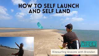 Kitesurfing Lessons  Self Launching  Self Landing [upl. by Nnazus72]