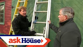 How to Use Ladders Safely  Ask This Old House [upl. by Aretha609]