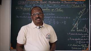 Derive Eulers Equation of motion  M136 Fluid Mechanics in Tamil [upl. by Nozicka815]