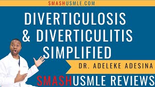 Diverticulosis and diverticulitis Simplified [upl. by Rollie828]