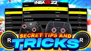 BEST SETTINGS TIPS and TRICKS for NBA 2K22 BECOME UNSTOPPABLE [upl. by Gertrudis]