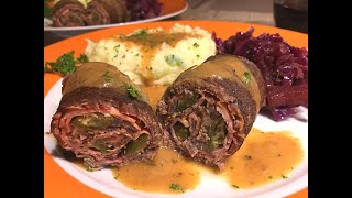 Beef Rouladen Recipe • A Popular German Dish  Episode 478 [upl. by Barnebas]