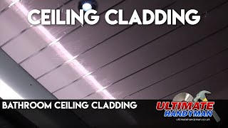 Bathroom ceiling cladding [upl. by Griffiths676]