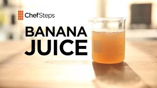 Banana Juice Recipe  ChefSteps [upl. by Bissell806]