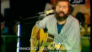 FRANCESCO GUCCINI  BOLOGNA LIVE [upl. by Dosia]