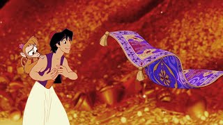 Aladdin 1992  quotMagic Carpetquot Clip HD [upl. by Ecnahc]