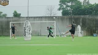 Goalkeeper Training Dewa United FC [upl. by Elpmet686]