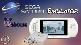 New Sega Saturn emulator Yabause for PSP  2021 [upl. by Neelrahs632]