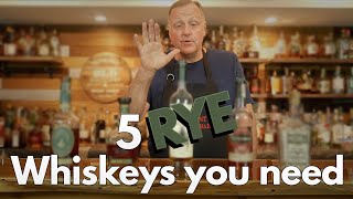 5 Rye Whiskeys You NEED [upl. by Sibylla730]