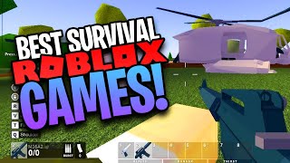 10 of the BEST OPEN WORLD SURVIVAL GAMES in Roblox 2020  Roblox Survival Games [upl. by Ydnyl863]