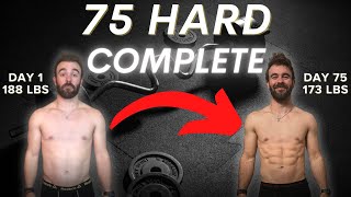 75 Hard COMPLETE Everything you need to know [upl. by Quickel]