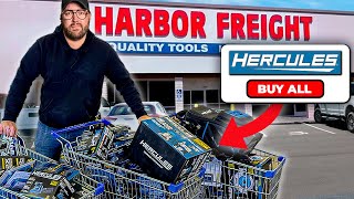 I Bought Every Hercules Tool at Harbor Freight [upl. by Refitsirhc]