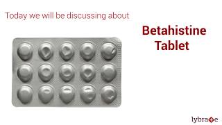 Betahistine Tablet  Uses Side Effects Prescription amp Consumption  2019 [upl. by Clements]