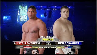 Alistair Overeem v Ben Edwards [upl. by Donny563]