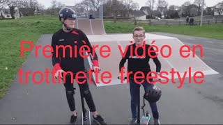 Première vidéo en trottinette freestyle [upl. by Nivle407]