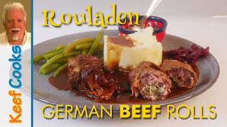 Rouladen  German Beef Rolls [upl. by Antonia]