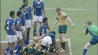 IRB Sevens Classic Matches Samoa v Australia Adelaide 2007 [upl. by Ydderf]