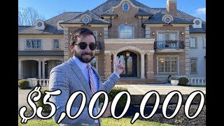 INSIDE A 5 MILLION NEW JERSEY MANSION [upl. by Chessa]