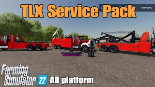 TLX Service Pack  FS22 mod for all platforms [upl. by Anilemrac295]