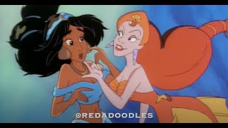 0ARCHIVES  Jasmine Meets Saleen Aladdin The TV Series [upl. by Steinberg558]