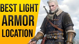 Witcher 3 BEST Light Armor Location for CRIT Build  Cat School Gear Location [upl. by Tanya]