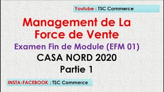 force de vente  EFM 1 Régional Casa Nord Partie 1 [upl. by Suruat]