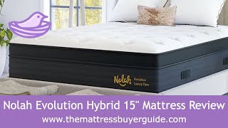 Nolah Evolution Mattress Review [upl. by Thorlie]