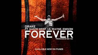 Drake Kanye West Lil Wayne Eminem  Forever Official instrumental [upl. by Akcirred]