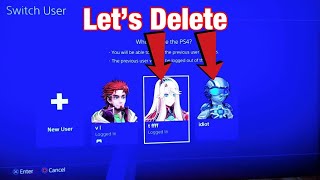 PS4 How to Delete User Accounts REMOVE EX GF or BF 2020 Tutorial [upl. by Willcox]