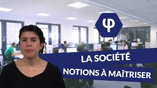 La Société  notions à maîtriser  Philosophie  digiSchool [upl. by Wattenberg]