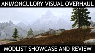 ANIMONCULORY VISUAL OVERHAUL AVO  Skyrim Modlist  Showcase amp Review [upl. by Blane548]