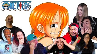 LUFFYHELP ME  WALK TO ARLONG PARK  ONE PIECE EPISODE 37 BEST REACTION COMPILATION [upl. by Ddarb]