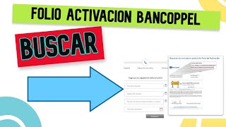 ¿Como SABER mi FOLIO de activación BanCoppel [upl. by Zoe418]