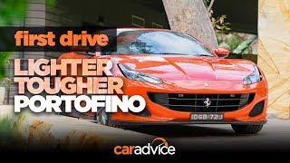 2019 Ferrari Portofino review First drive [upl. by Aihsram]