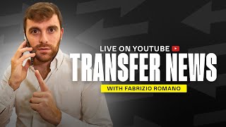 TRANSFER NEWS WITH FABRIZIO ROMANO 🚀 [upl. by Saunders]