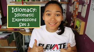 Idiomacy  Idiomatic Expressions  Set 3  Free Civil Service Review [upl. by Auqeenahs]