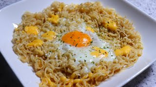 Recette ultra simple nouilles instantanées en 5 minutes  Ultra easy instant noodles in 5 minutes [upl. by Norraf]