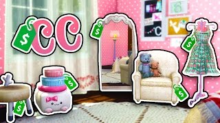 The Sims 4 CC Shopping  HOME DECOR [upl. by Ardnajela]