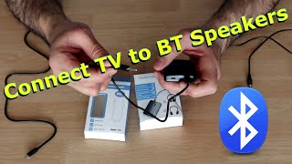 Connect non Bluetooth TV to Bluetooth speakers or headphones [upl. by Philina523]