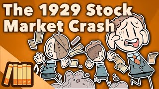 The 1929 Stock Market Crash  Black Thursday  Extra History [upl. by Garfield740]