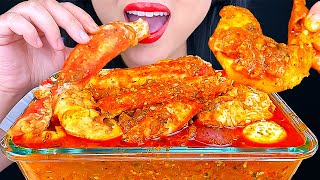 ASMR GIANT DESHELLED KING CRAB amp SHRIMP SEAFOOD BOIL MUKBANG  Eating Show  ASMR Phan [upl. by Attenohs]