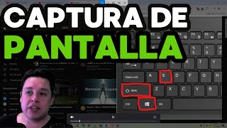 Como SACAR CAPTURA de PANTALLA en PC ✅ [upl. by Shwalb423]