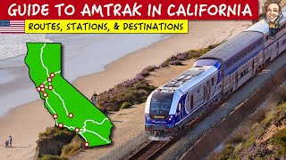 Amtrak California routes maps prices and seat information [upl. by Donia]