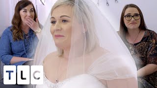 Bride Who Went From Size 28 To 18 Struggles To See Herself In A Fitted Gown  Curvy Brides Boutique [upl. by Winikka]