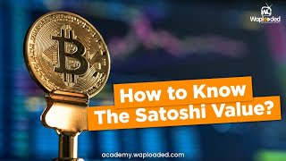 How to Know the Satoshi Value when trading [upl. by Eugnimod]