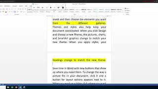 Justified vs Fully Justified Alignment in MS Word [upl. by Cullan927]