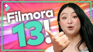 Whats New in Filmora 13 [upl. by Noeled]